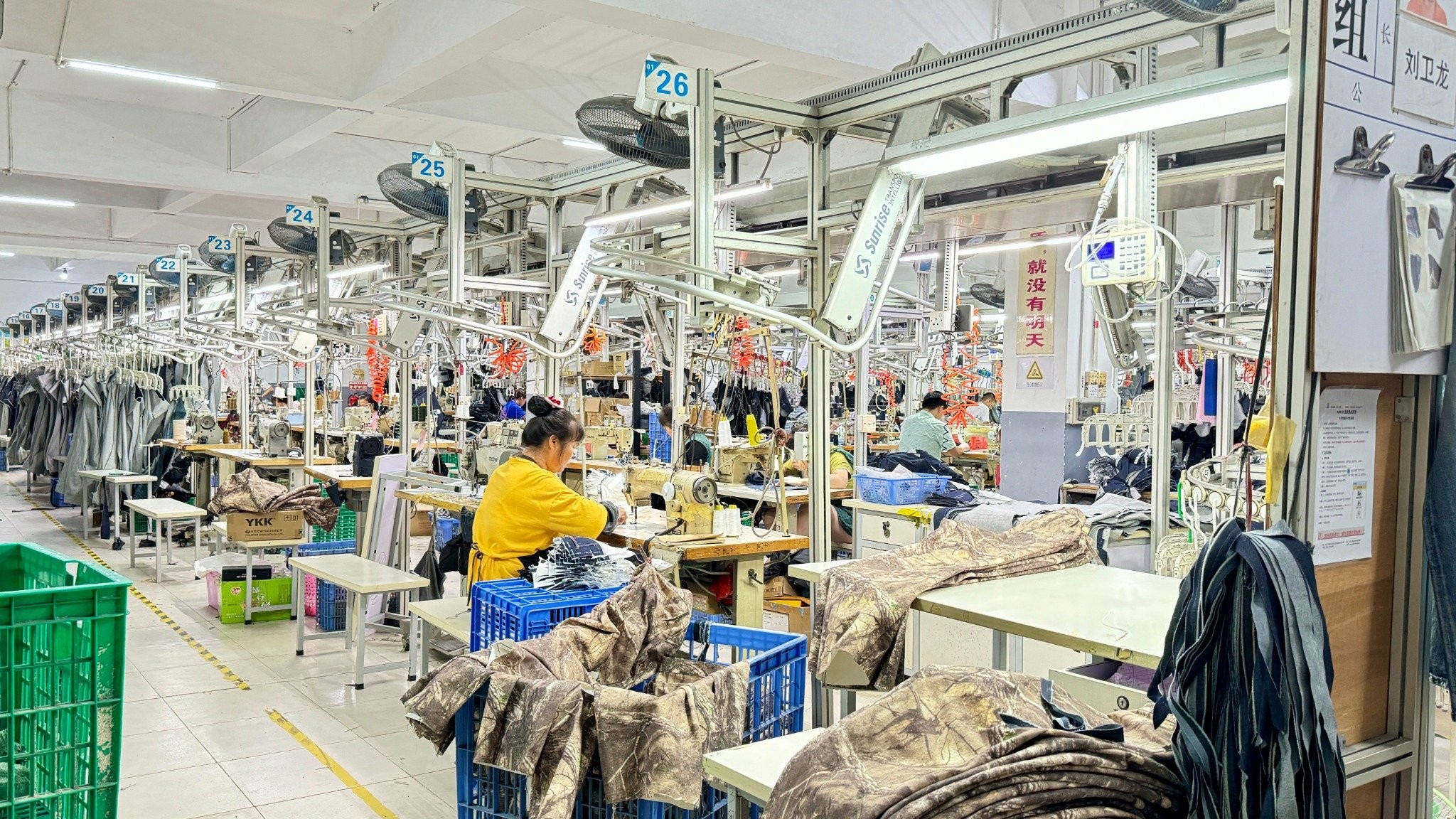 Guangdong Shunde Leka Clothing Design Co., Ltd γραμμή παραγωγής εργοστασίων