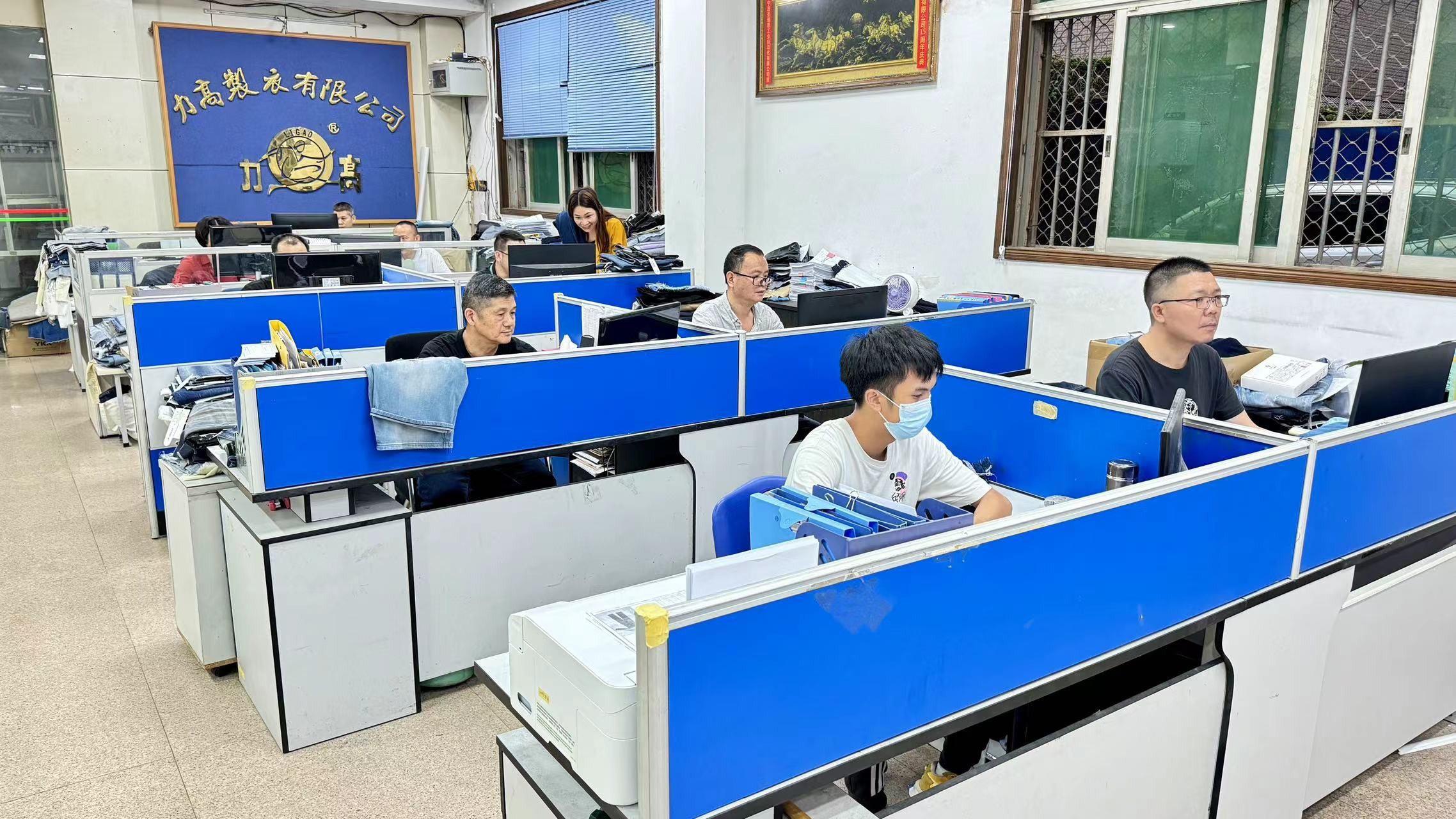 Guangdong Shunde Leka Clothing Design Co., Ltd γραμμή παραγωγής εργοστασίων