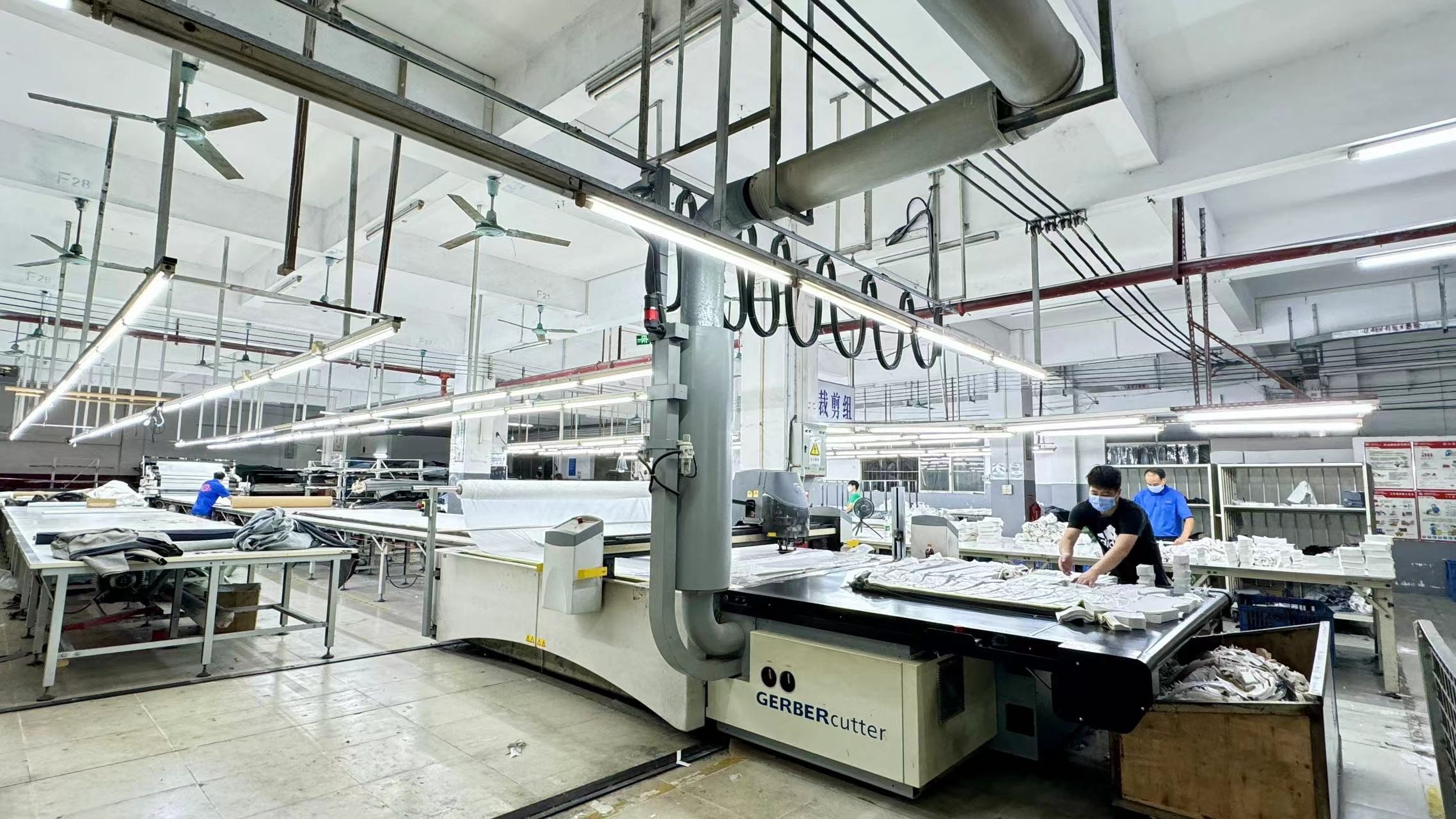 Guangdong Shunde Leka Clothing Design Co., Ltd γραμμή παραγωγής εργοστασίων
