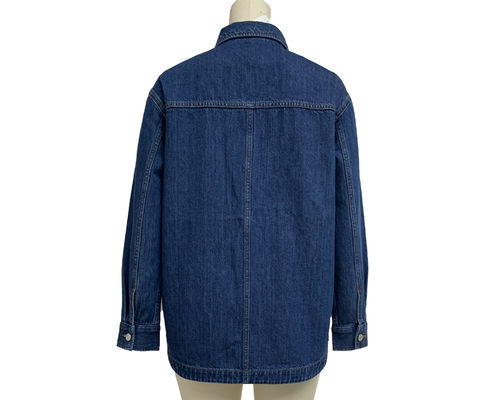 Υπερμεγέθη Jean Shirt Denim Overshirt Για ένα χαλαρό και άνετο στυλ